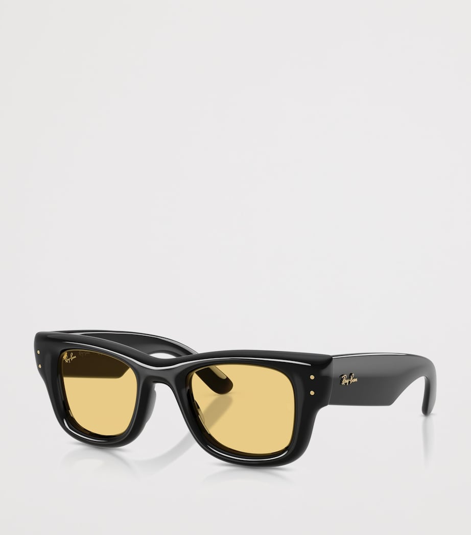 Ray-Ban Wayfarer Puffer Square sunglasses with nylon frame, UK version