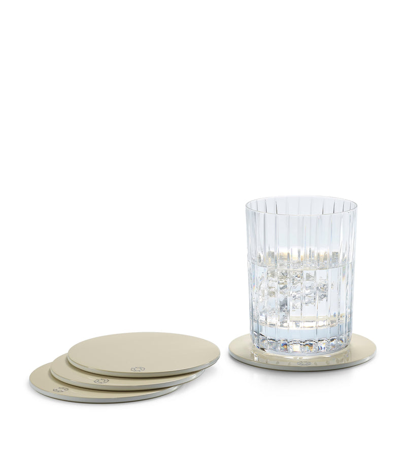 Baccarat Octogone coasters set of 4 - British product
