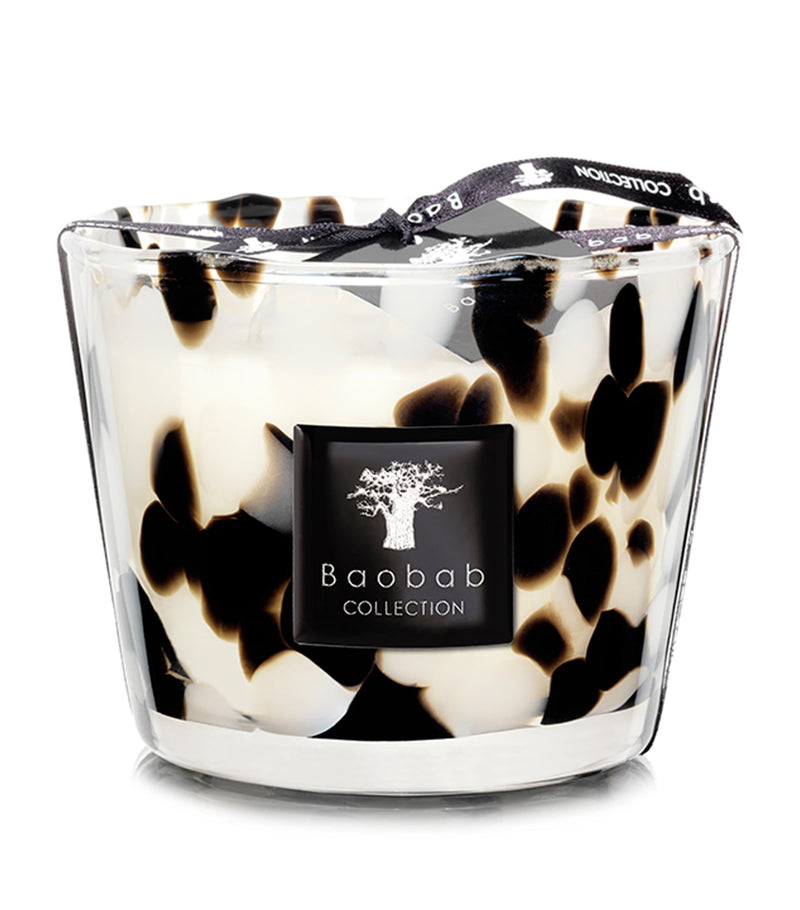 Baobab Collection Black Pearls candle 10cm - British product