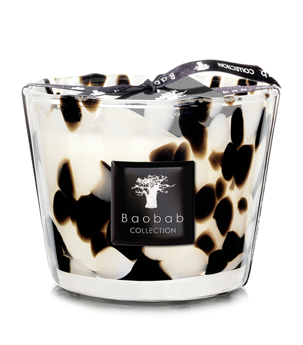 Baobab Collection Black Pearls candle 10cm - British product