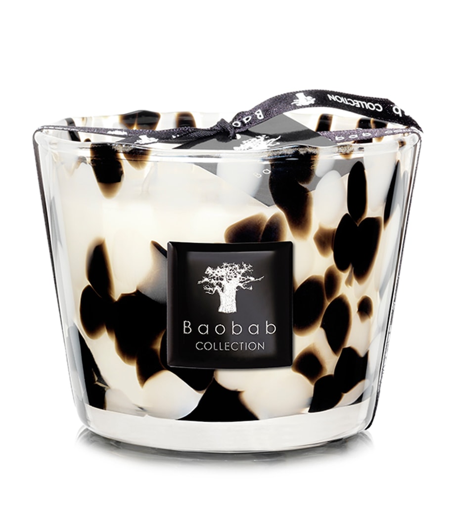 Baobab Collection Black Pearls candle 10cm - British product