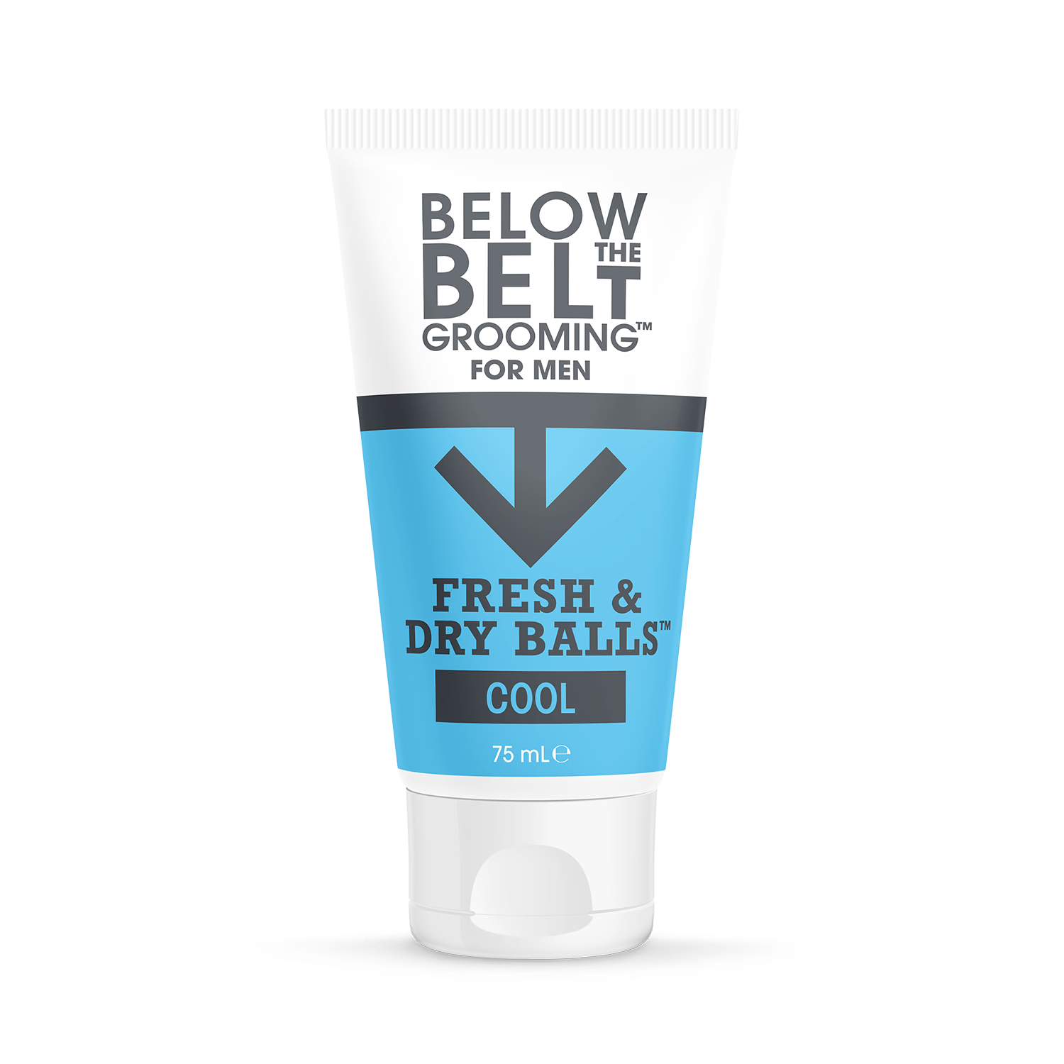 Below the Belt intimate deodorant Fresh & Dry Balls Cool 75ml, UK version