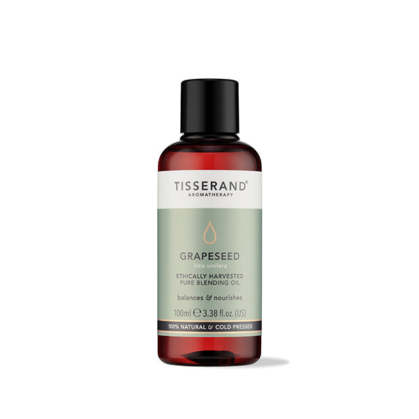 Tisserand grapeseed essential oil 100ml, imported from the UK