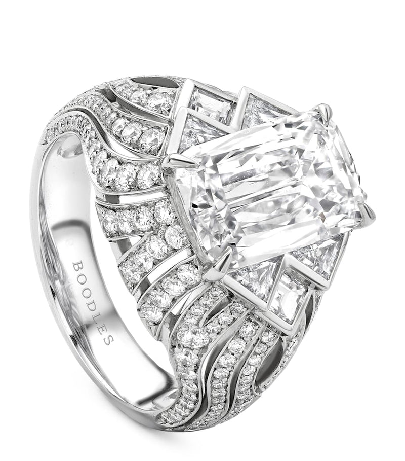 Boodles Victoria Falls diamond ring - British product