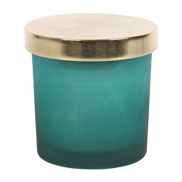 Something Different Mint Heart Chakra scented candle with crystals, imported from the UK