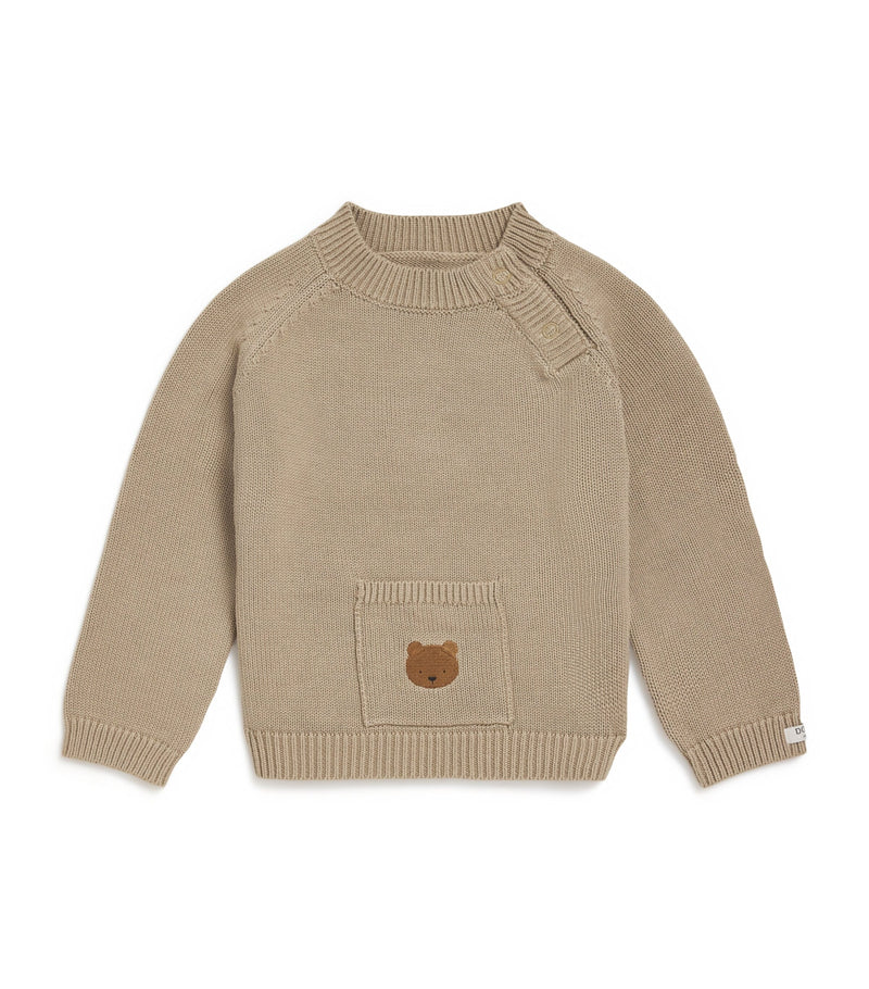 Donsje Bear Loeke baby sweater 6-30 months - British product