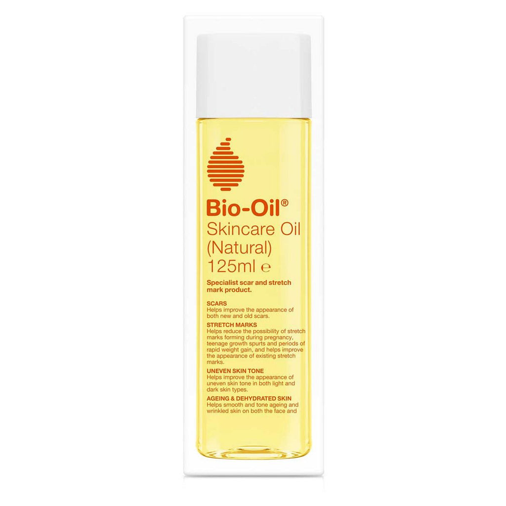 Bio-Oil Natural Oil 125ml Skincare Oil For Scars, Stretch Marks And Uneven Skin Tone