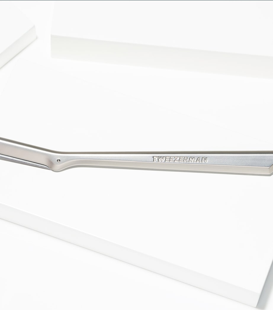 Rasoir facial Tweezerman lame en acier inoxydable, version UK