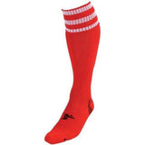 Precision Kids Pro Football Socks (12 -2) GOODS Superdrug Red/White  