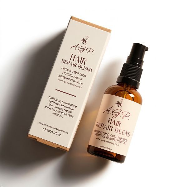 AGP Skincare Argan Hair Repair Oil 50ml, imported from the UK