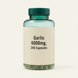 Holland & Barrett High Strength Garlic Capsules 240 Count - British product