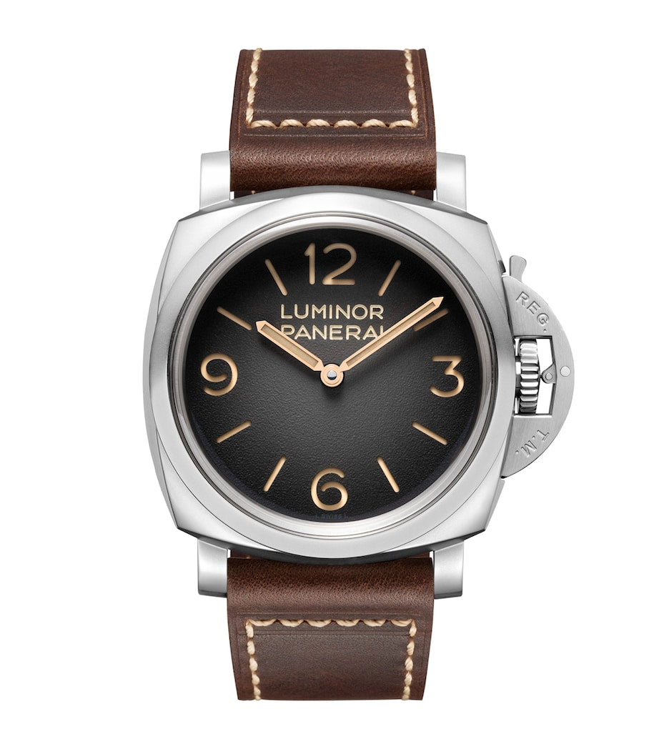 Panerai Luminor Tre Giorni 47mm stainless steel watch - British product