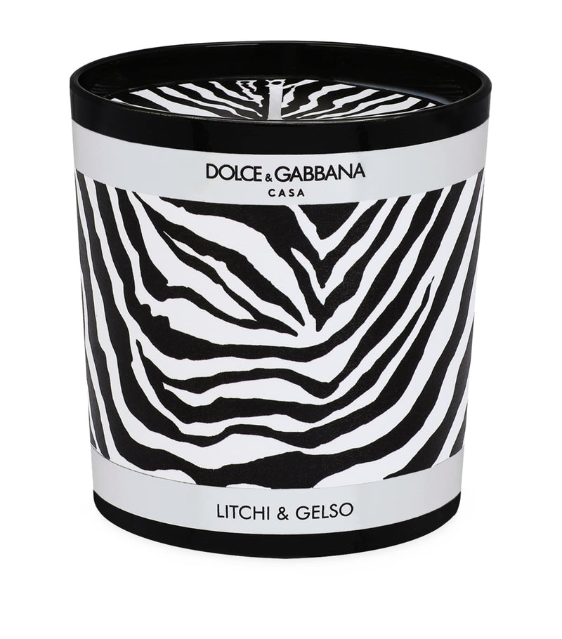 Dolce&Gabbana porcelain lychee and mulberry candle 250g - British product