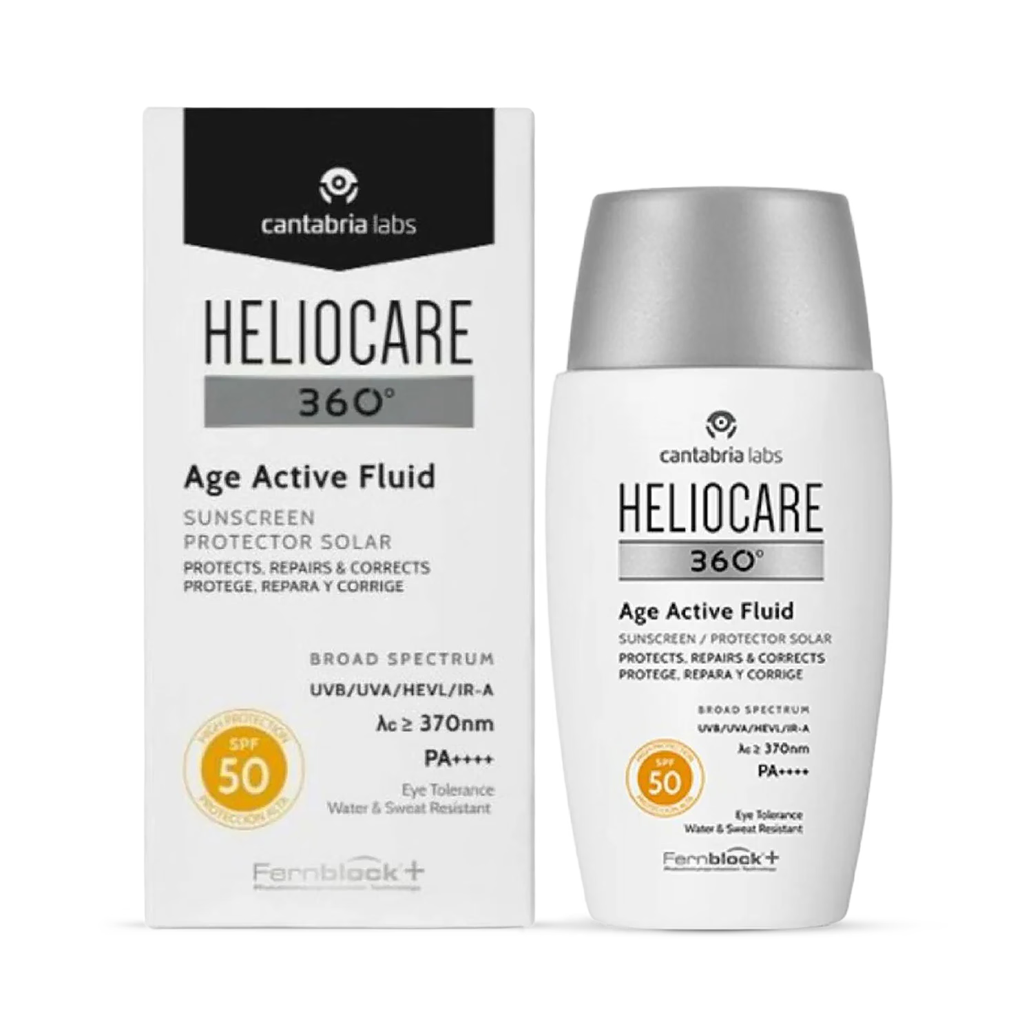 Heliocare 360 Age Active Fluid SPF50 50ml - British product