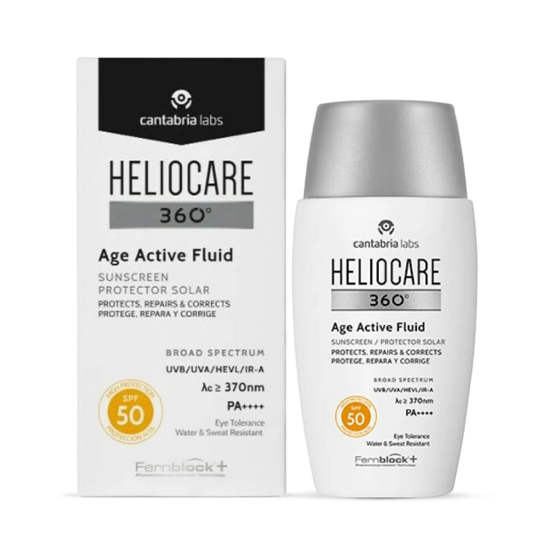 Heliocare 360 Age Active Fluid SPF50 50ml - British product