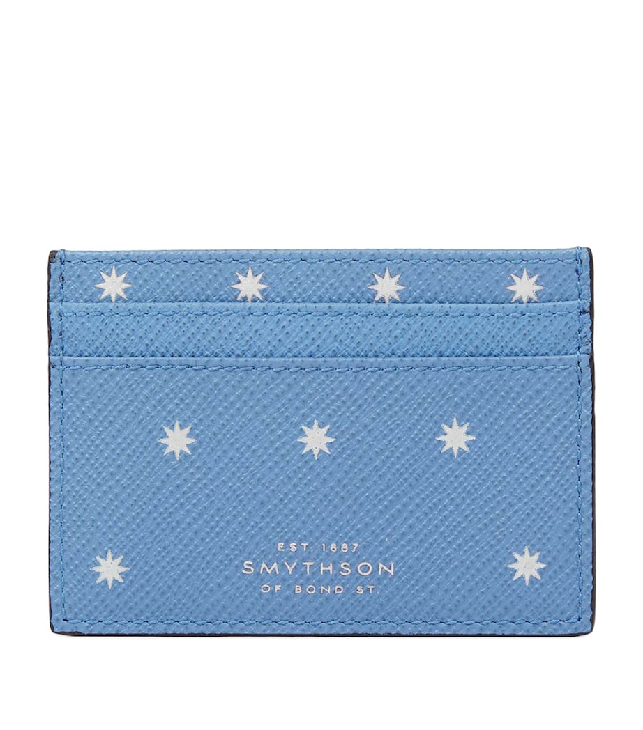 Smythson Panama Leather Stars card holder - British product
