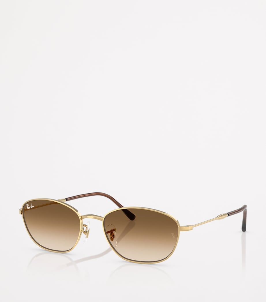 Ray-Ban RB3749 irregular sunglasses, imported from the UK