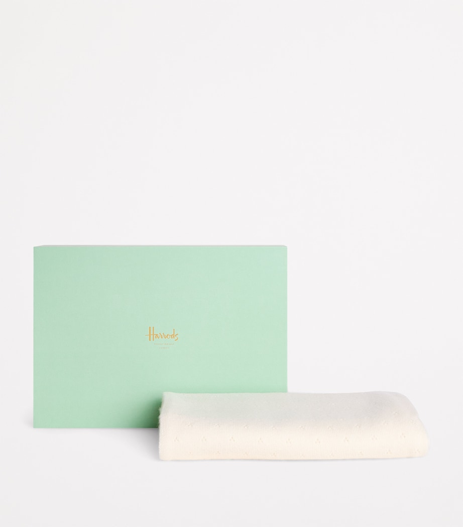 Harrods cashmere shawl baby shower gift, UK version