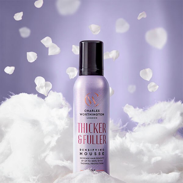 Charles Worthington Thickerandfuller Densifying Mousse 200ml GOODS Superdrug   