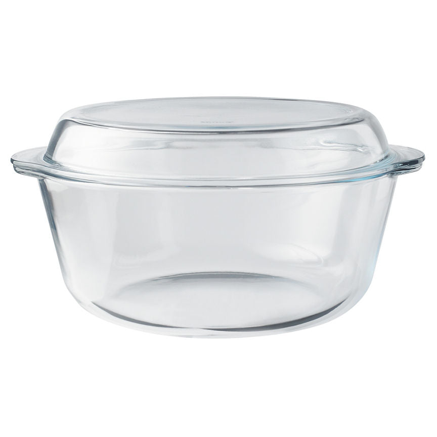 George Home Glass Casserole Dish 3 Litre