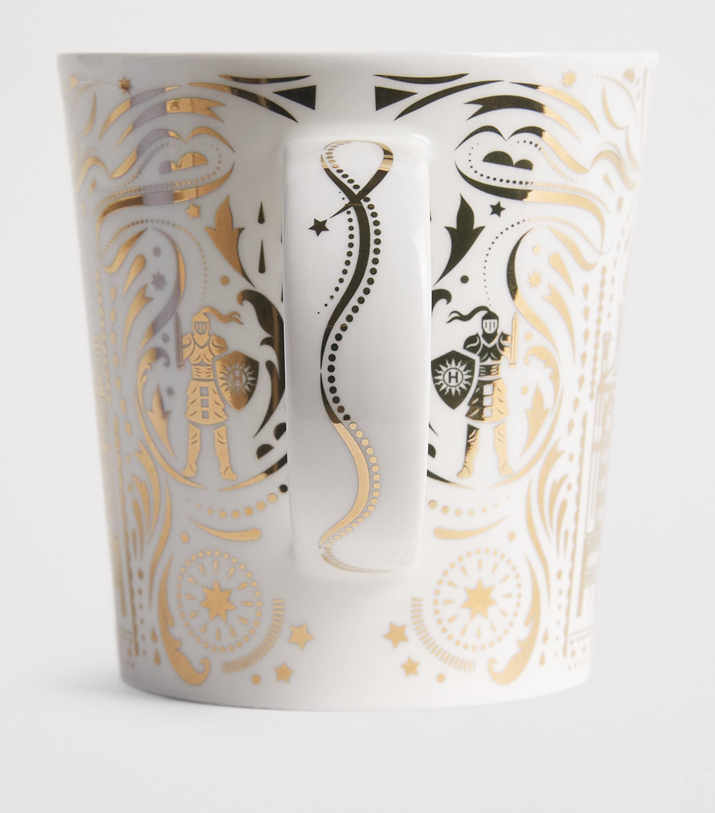 Harrods bone china mug Knights of Brompton, UK version