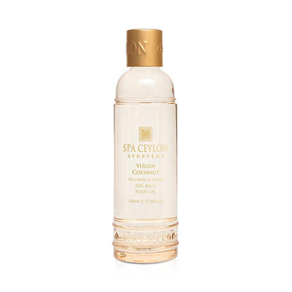 SPA CEYLON Virgin Coconut Rich Body Oil 100ml (British brand)