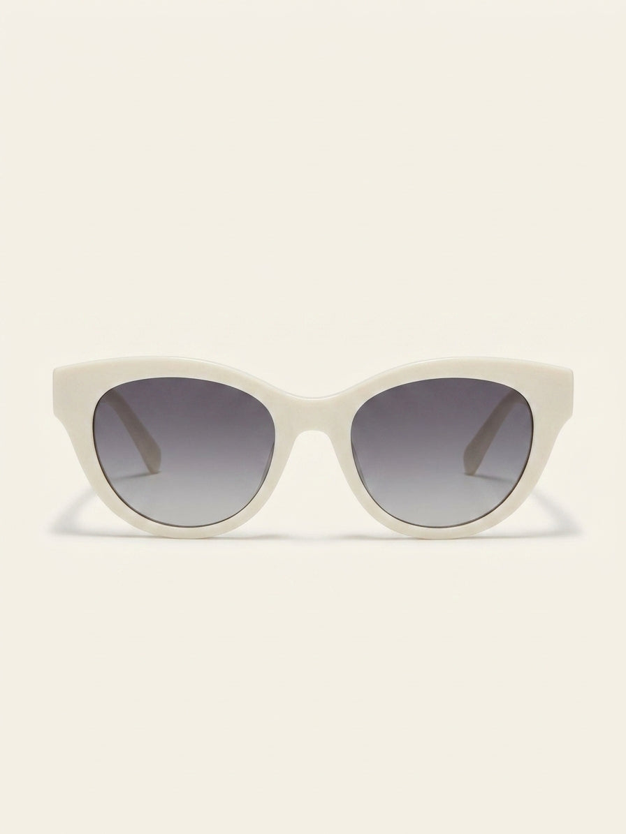 Celine round-frame acetate sunglasses with tinted lenses, UK version