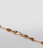 Annoushka yellow gold knuckle bold link chain necklace, UK version