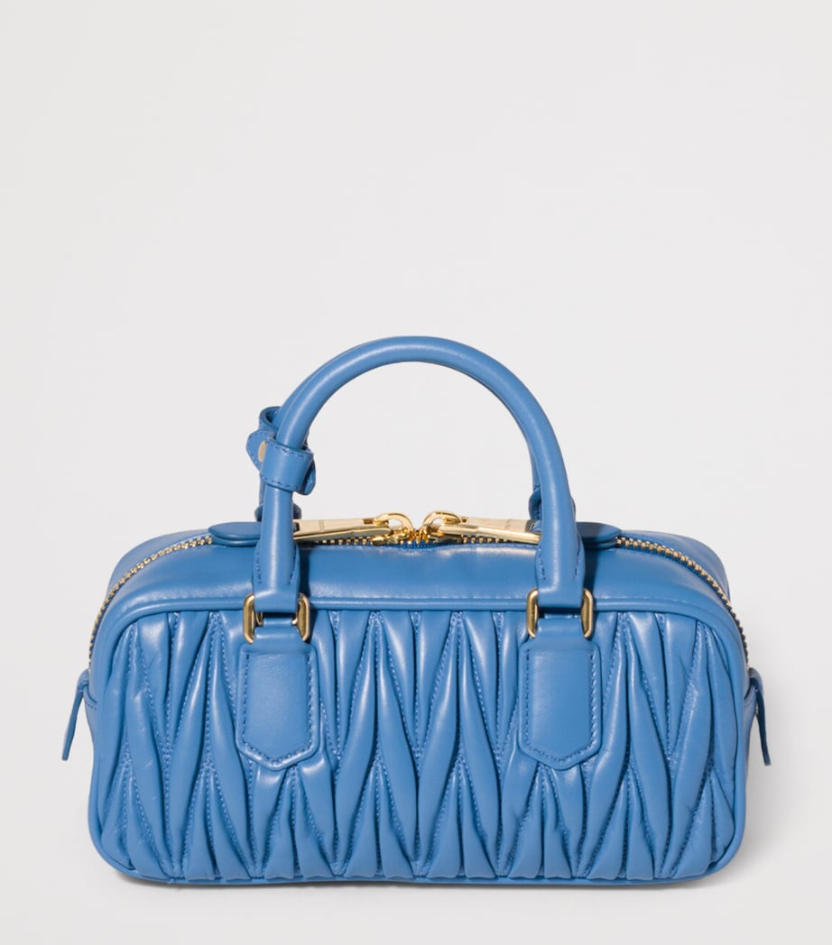 Miu Miu Arcadie top-handle bag in nappa leather, UK version