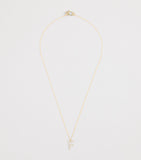 Sophie Bille Brahe yellow gold diamond Soprano F necklace, UK version