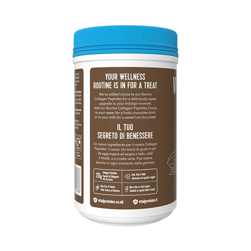 Vital Proteins collagen peptides cocoa flavour 297g, UK version