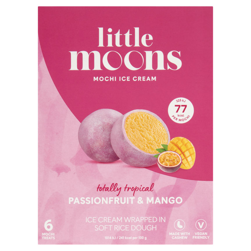 Little Moons Vegan Passionfruit & Mango Mochi Ice Cream