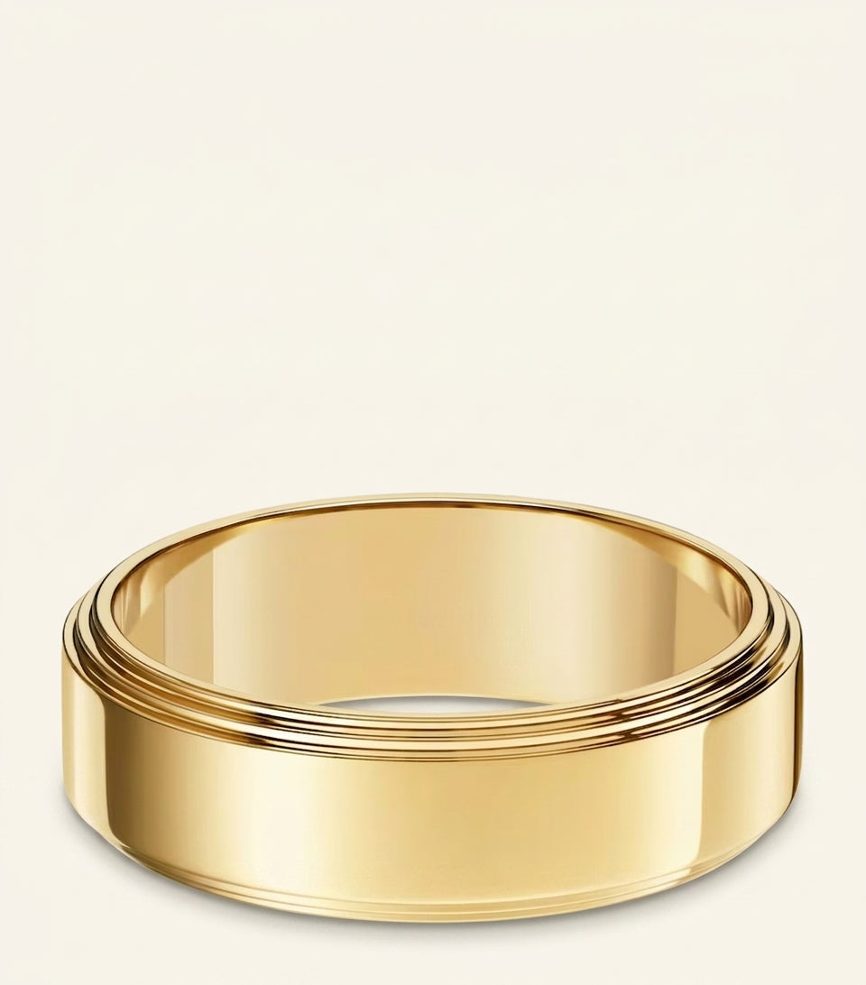 Cartier d'Amour wedding ring yellow gold 6mm UK version