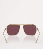 Ferrari logo-detail sunglasses titanium frame 0FH1014T (British brand)