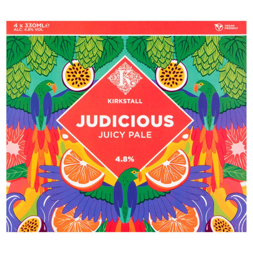 Kirkstall Judicious Juicy Pale 4 x 330ml GOODS ASDA   