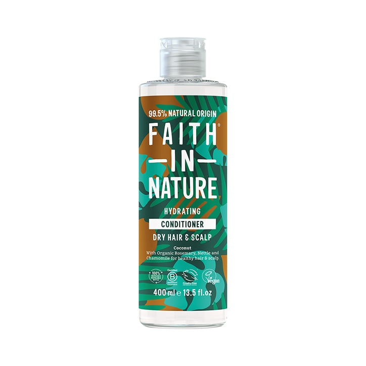 Faith in Nature Coconut Conditioner 400ml Natural Hair Care Holland&Barrett   