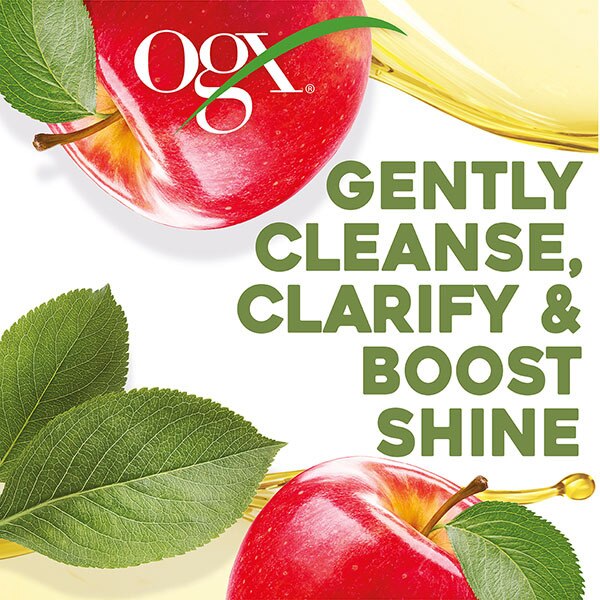 OGX Clarify & Shine+ Apple Cider Vinegar Shampoo 385ml GOODS Superdrug   