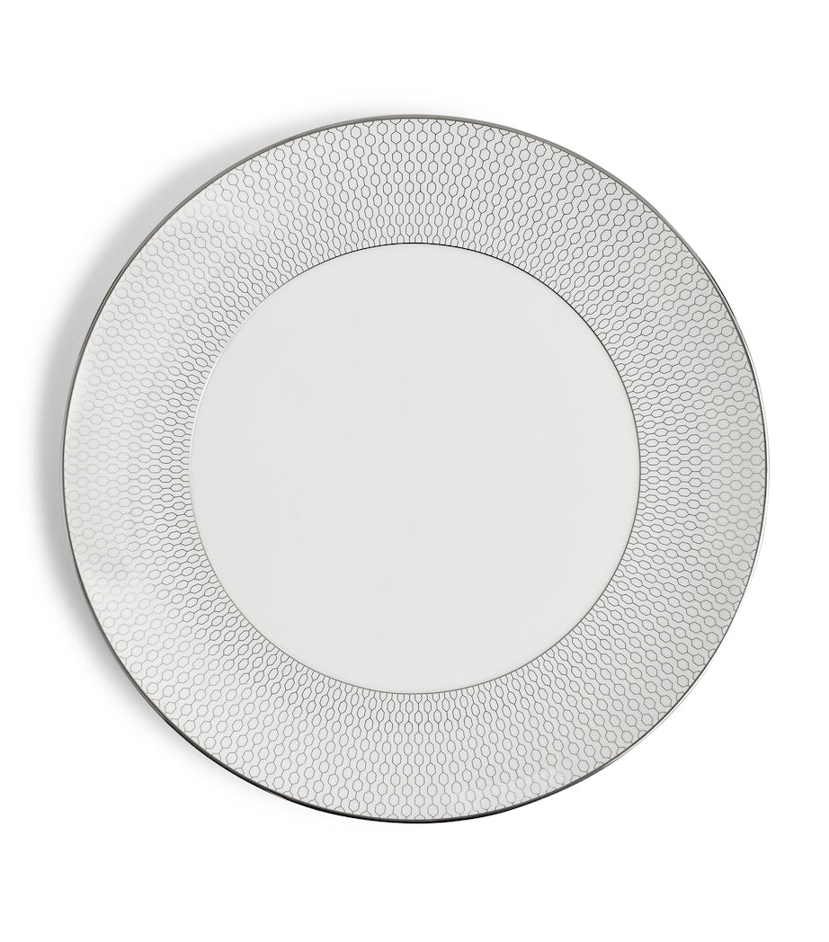 Wedgwood Gio Platinum Plate 28cm, UK version