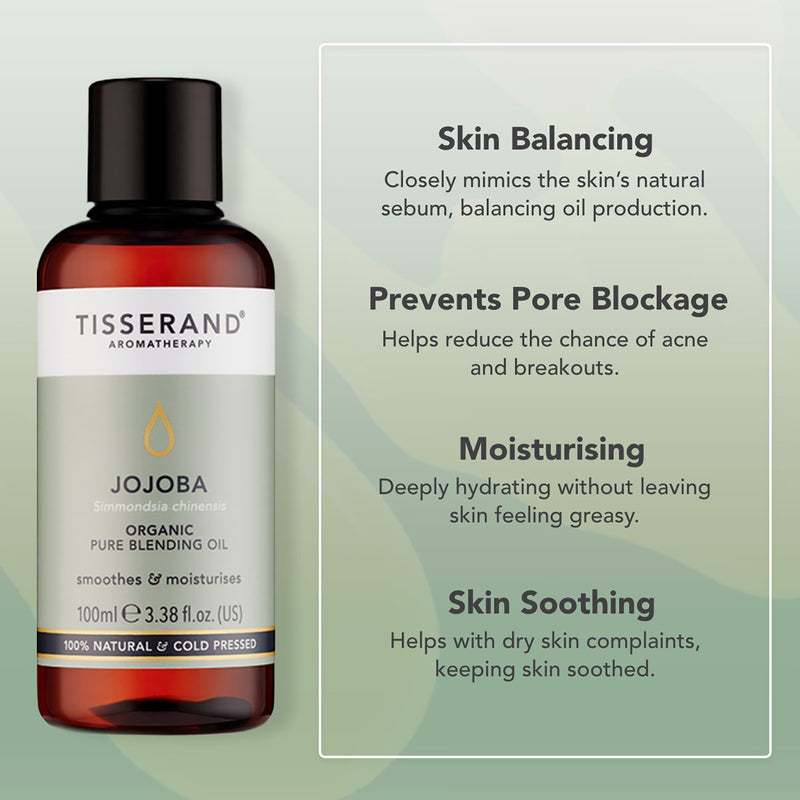 Organic Jojoba Blending Oil for Face and Body 100ml