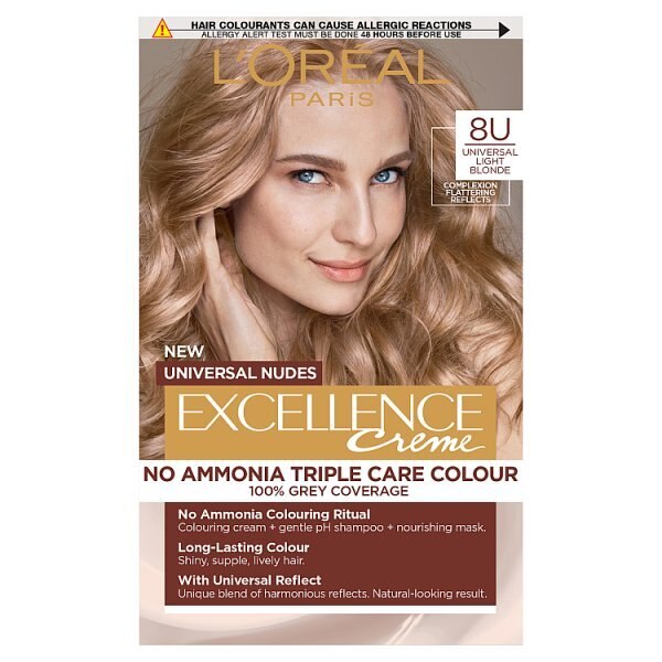 Excellence Crème Universal Nudes 1U Black Hair Dye GOODS Superdrug Light Blonde 8U  