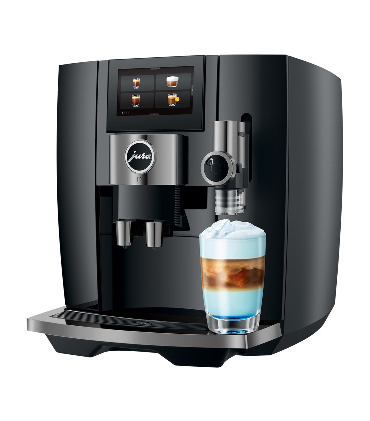 Jura J10 coffee machine with touchscreen, imported from the UK