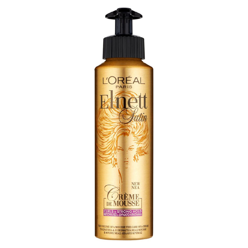 L'Oreal Elnett Crème de Mousse Curls Strong Hold 200ml