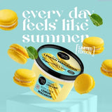 Organic Shop Lemon Macaron body scrub 250ml - British product