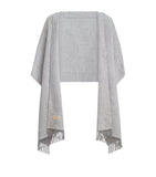 Brunello Cucinelli wool-cashmere hooded scarf 50x240cm (British brand)