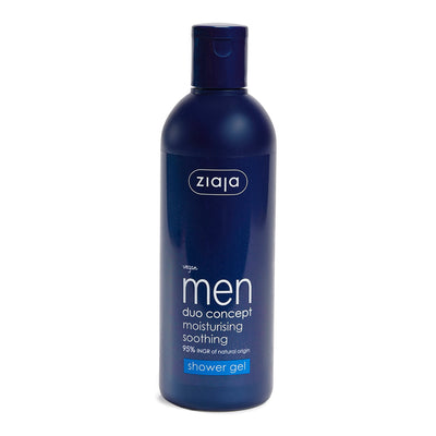 Superdrug Ziaja Men Soothing Shower Gel 300ml- Buy online at McGrocer