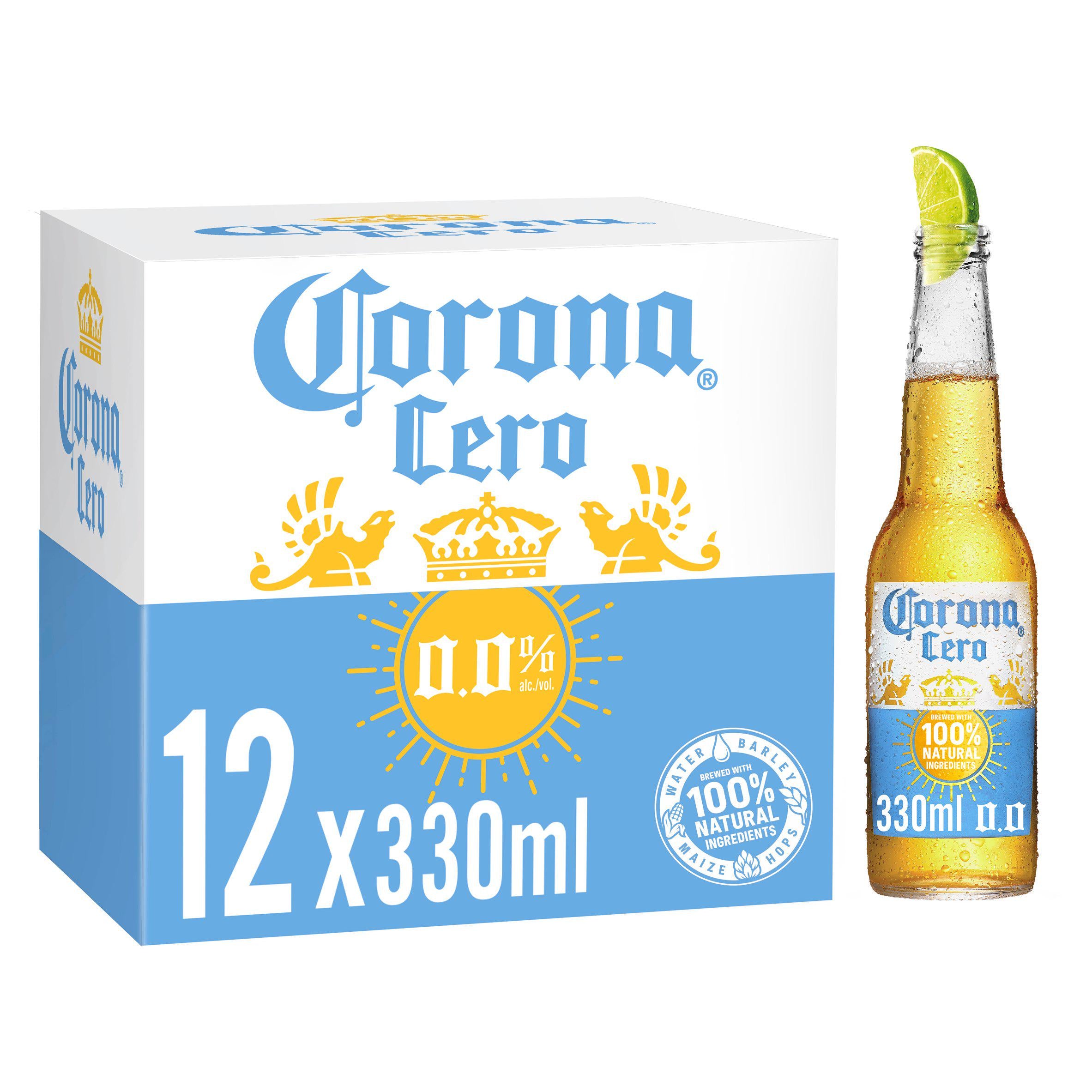 Corona Cero Alcohol Free Beer 12x330ml GOODS Sainsburys   