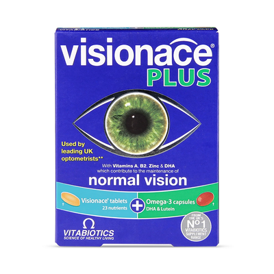 Vitabiotics Visionace Plus Nahrungsergänzungsmittel 56 Tabletten