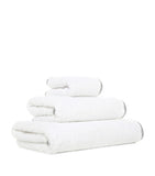 Egyptian Cotton Hand Towel with Colorful Piping, 50cm x 100cm approx.
