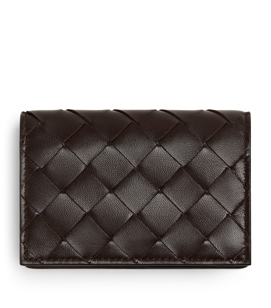 Bottega Veneta Nappa Intrecciato business card holder, UK version