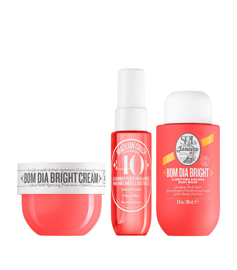 SOL DE JANEIRO Bom Dia Bright Jet Set travel set (British brand)